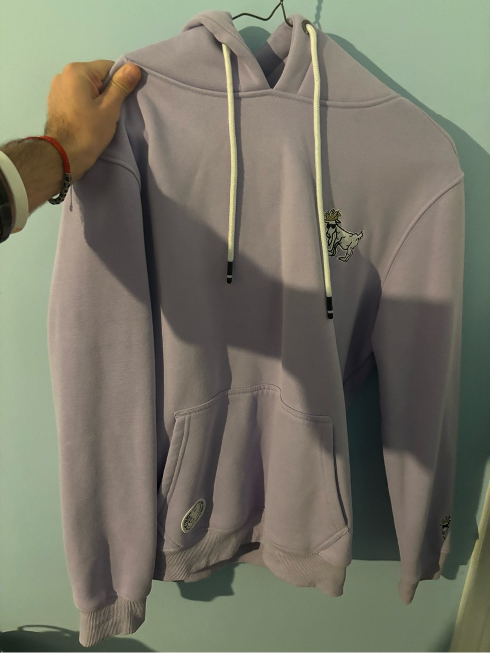 Lavender Hoodie Sweatshirt - Goat USA women’s xs